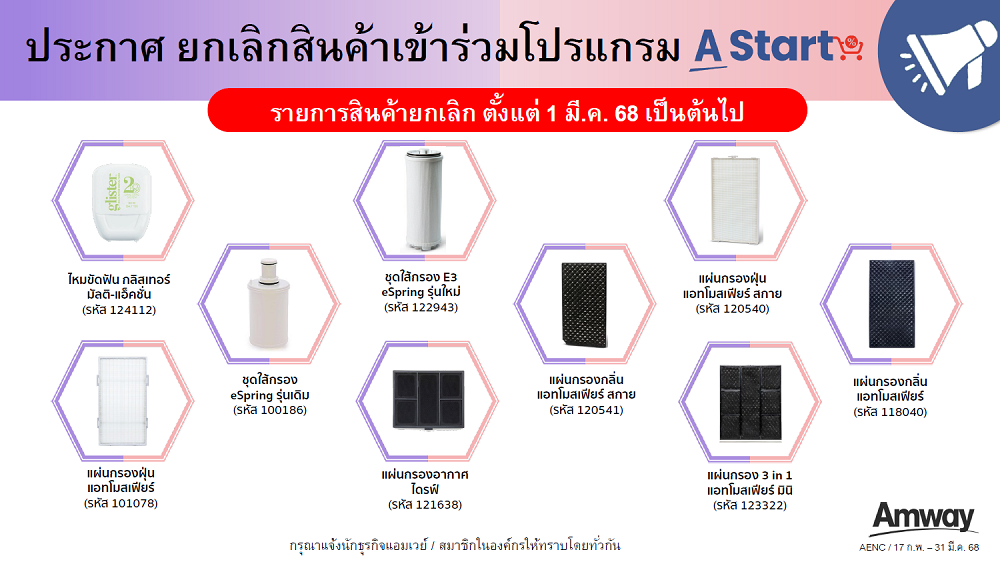 ประกาศยกเลิกสินค้าในโปรแกรม A Start เดือน มี.ค. 68.png