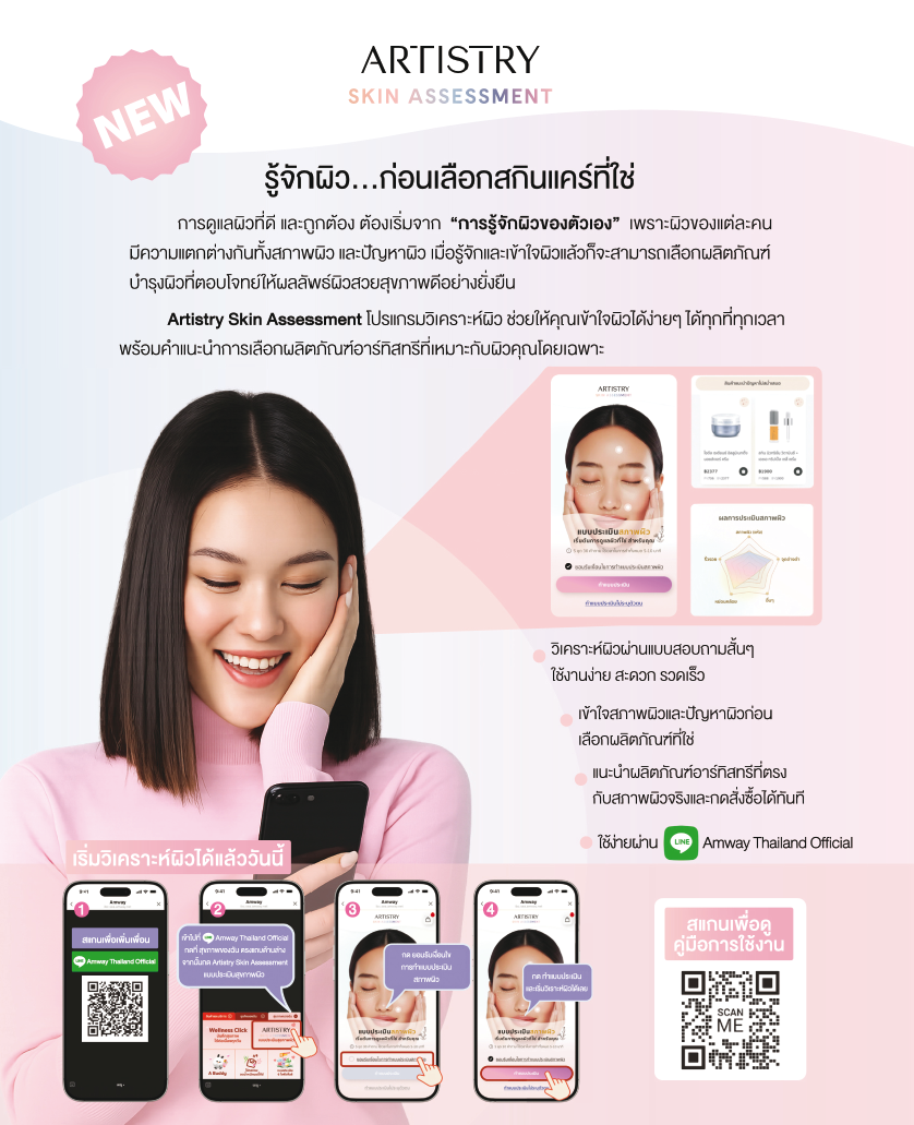 โปรแกรมวิเคราะห์ผิว Artistry Skin Assessment.png
